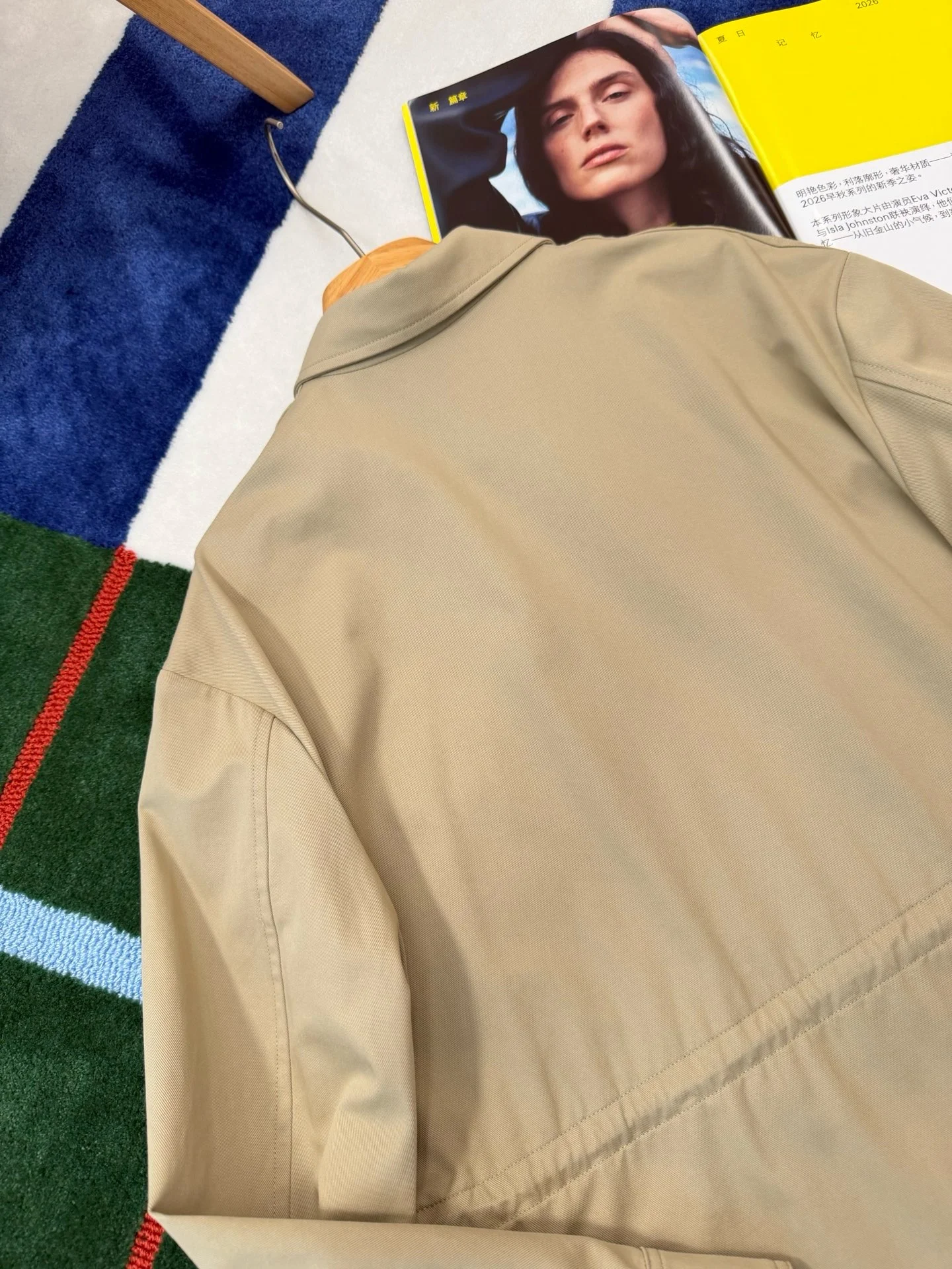 LOEWE Jackets Beige S-L D95202609062785 - Image 9