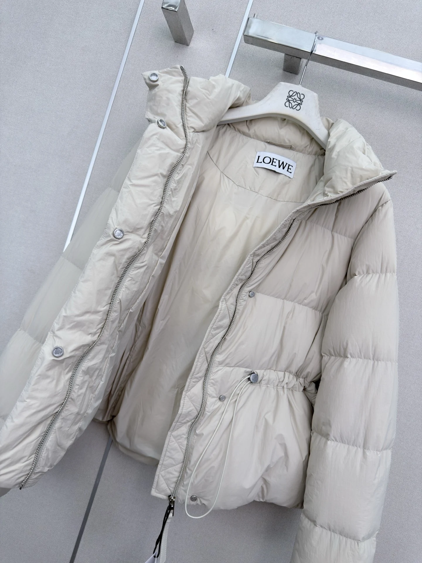 LOEWE Jackets Beige S-L F00202609061097 - Image 4