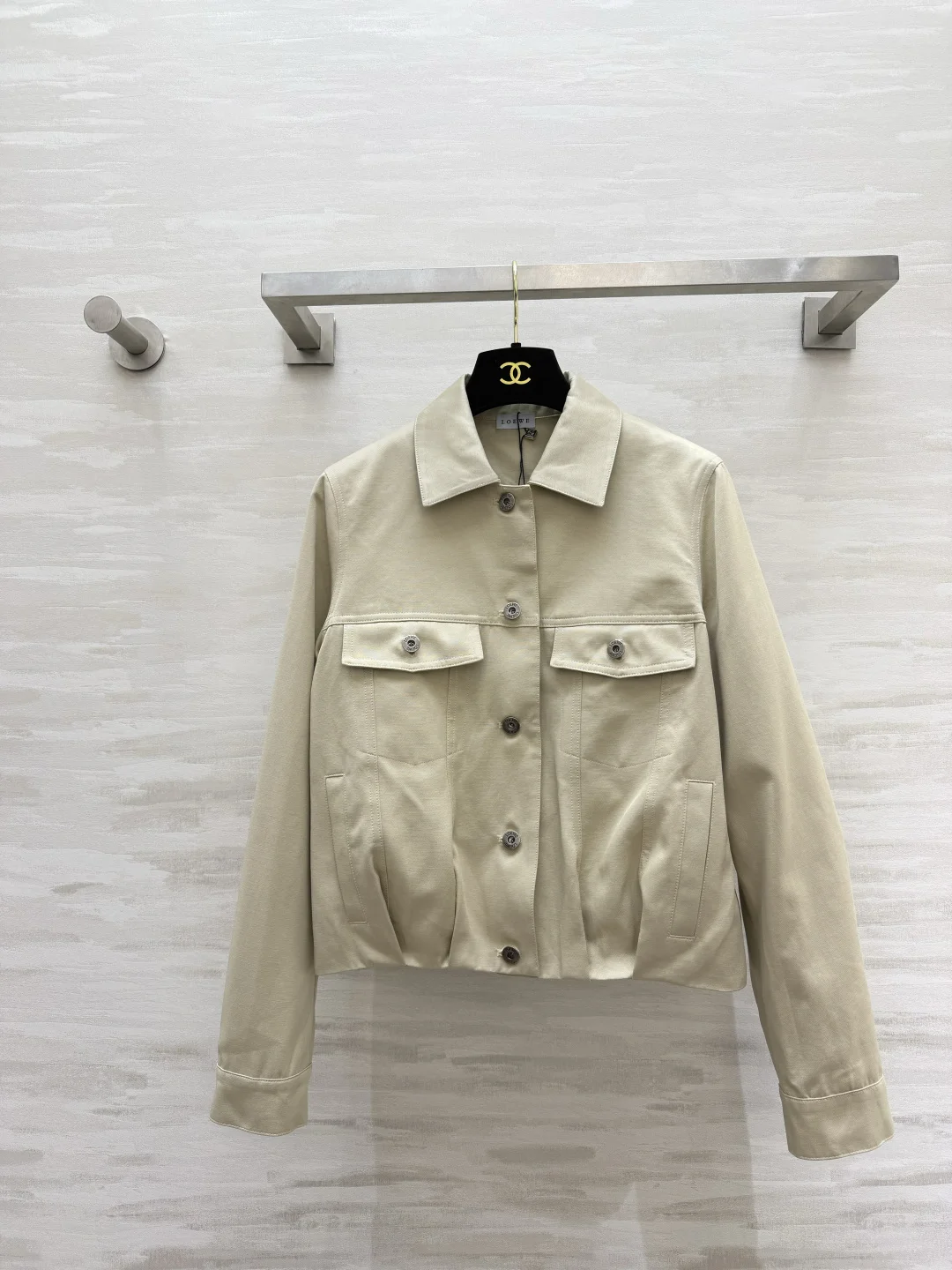 LOEWE Jackets Beige S_M_L B95202609062610