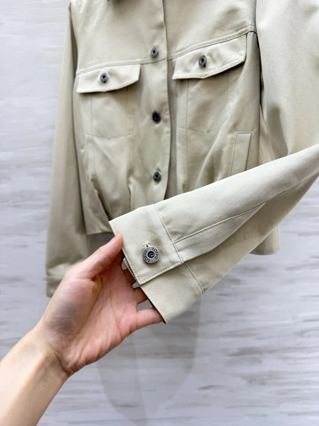 LOEWE Jackets Beige S_M_L B95202609062610 - Image 5