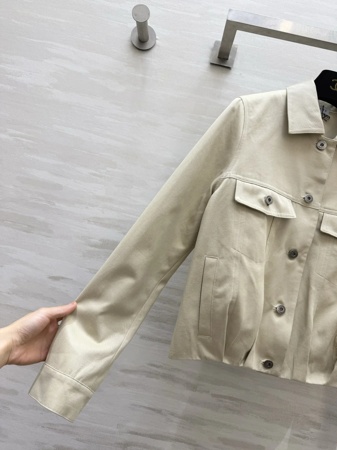 LOEWE Jackets Beige S_M_L B95202609062610 - Image 6