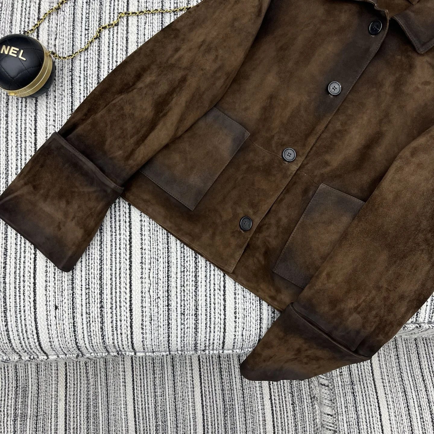 LOEWE Jackets Brown S-L A055202609061099 - Image 3