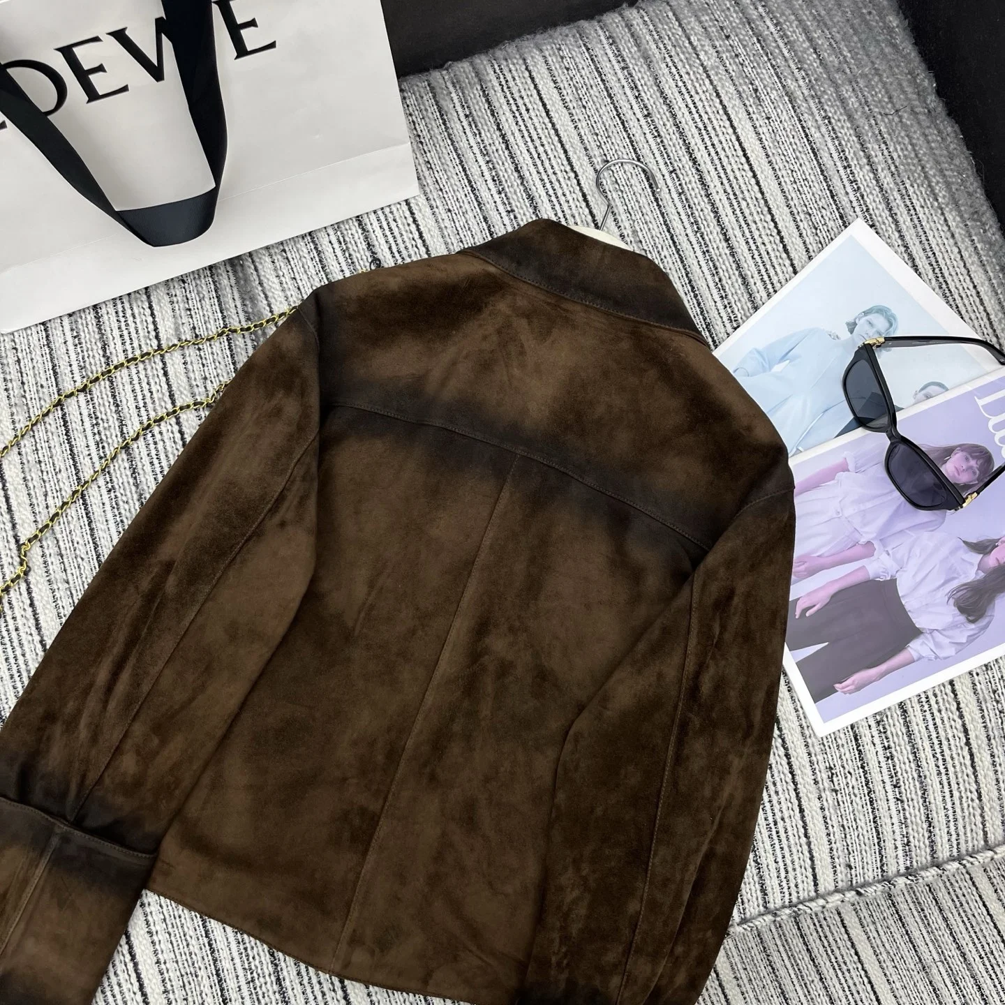LOEWE Jackets Brown S-L A055202609061099 - Image 8