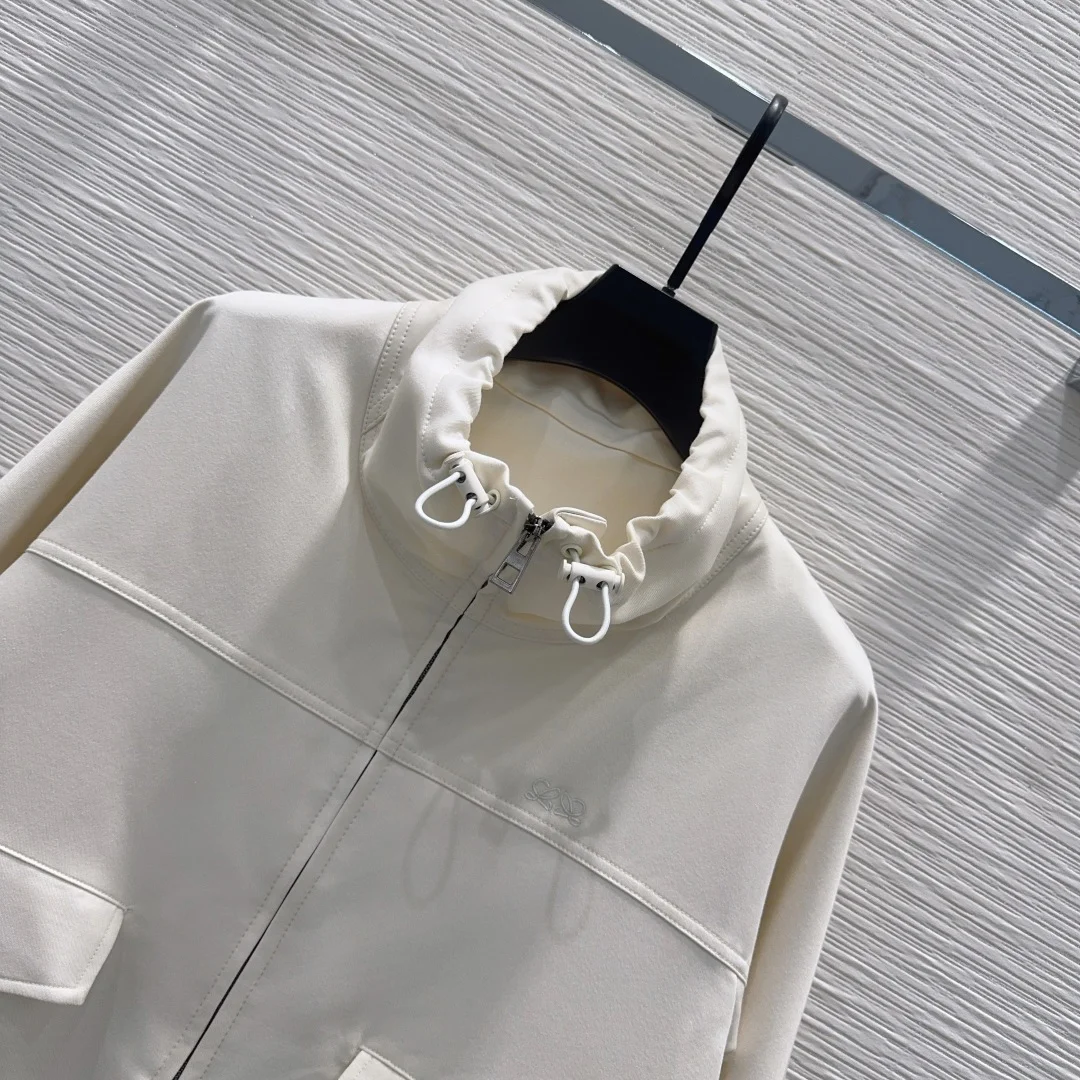 LOEWE Jackets Cream S M L XL C45202609062892 - Image 2