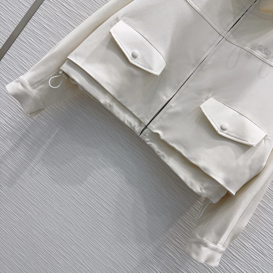 LOEWE Jackets Cream S M L XL C45202609062892 - Image 5