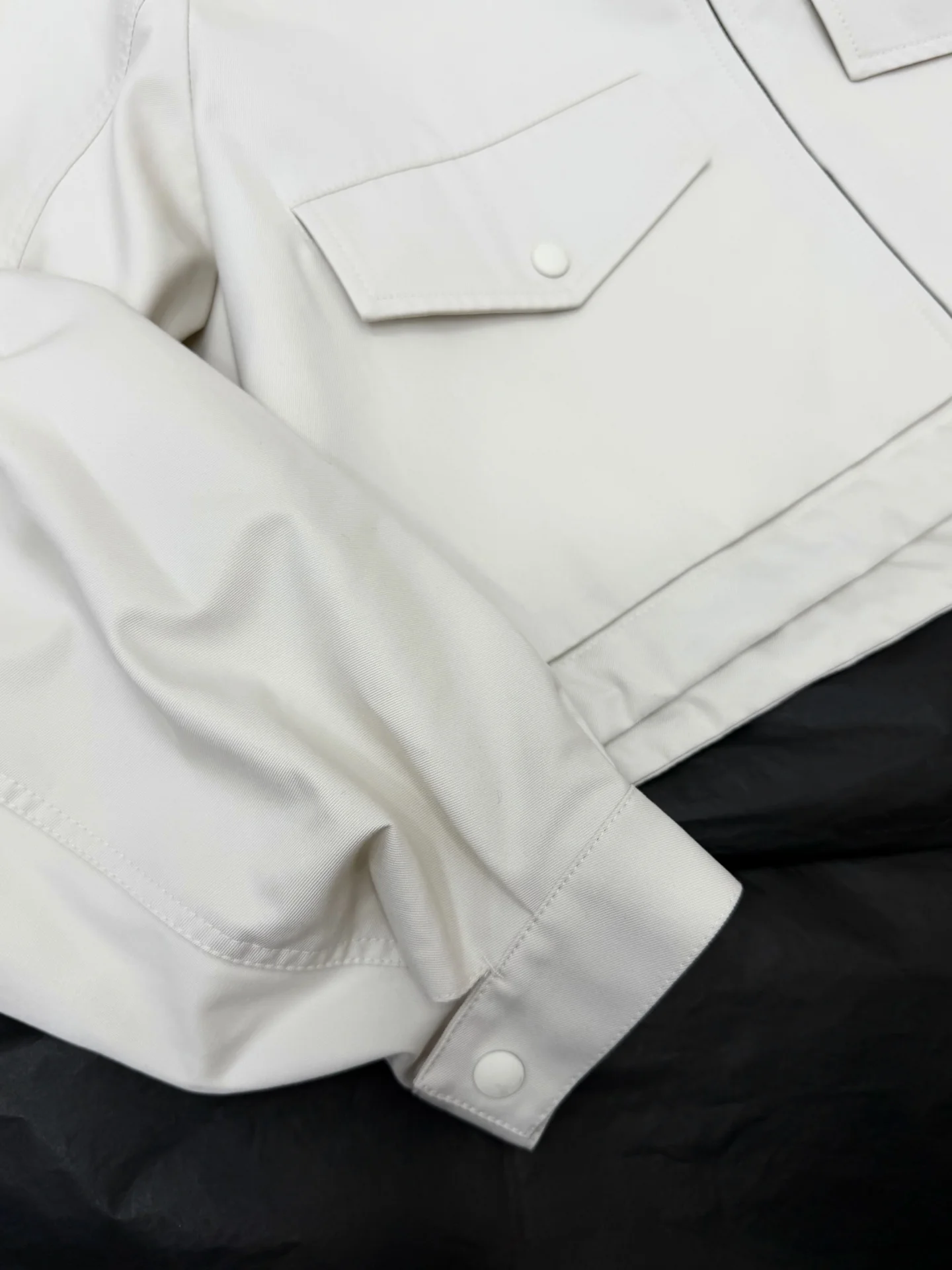 LOEWE Jackets White-Gray S-L G85202609062638 - Image 5