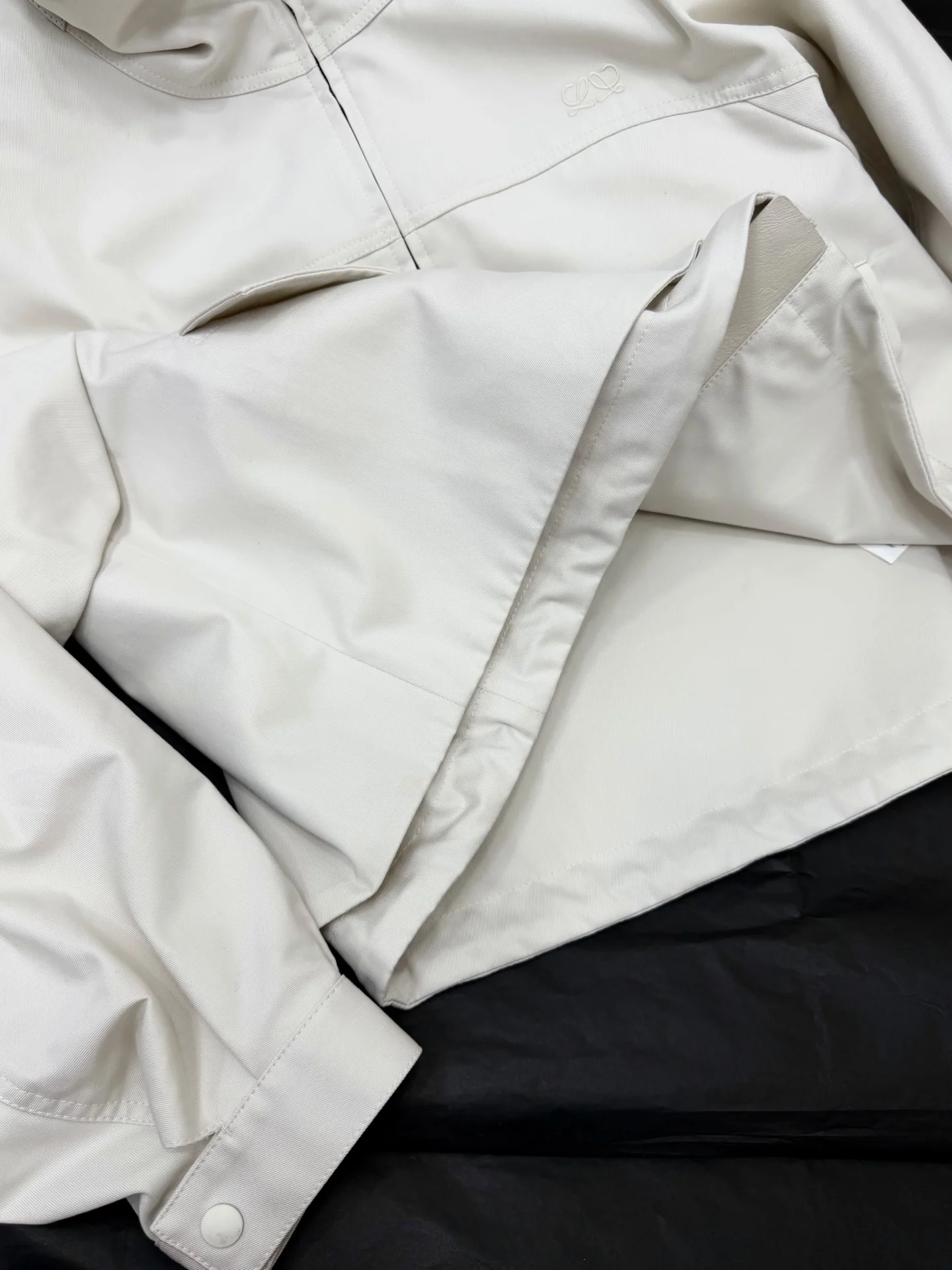 LOEWE Jackets White-Gray S-L G85202609062638 - Image 6