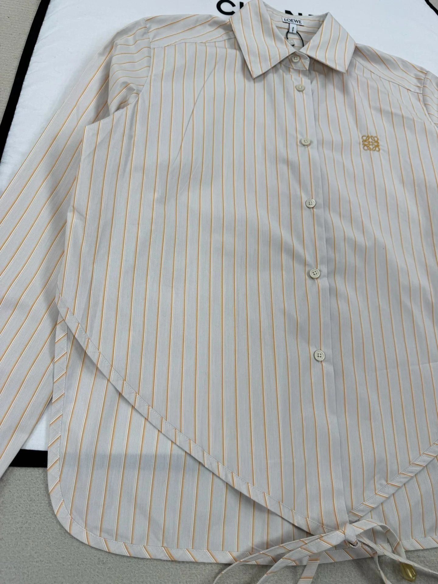 LOEWE Shirts Beige-Gold S-L B85202609060226 - Image 11