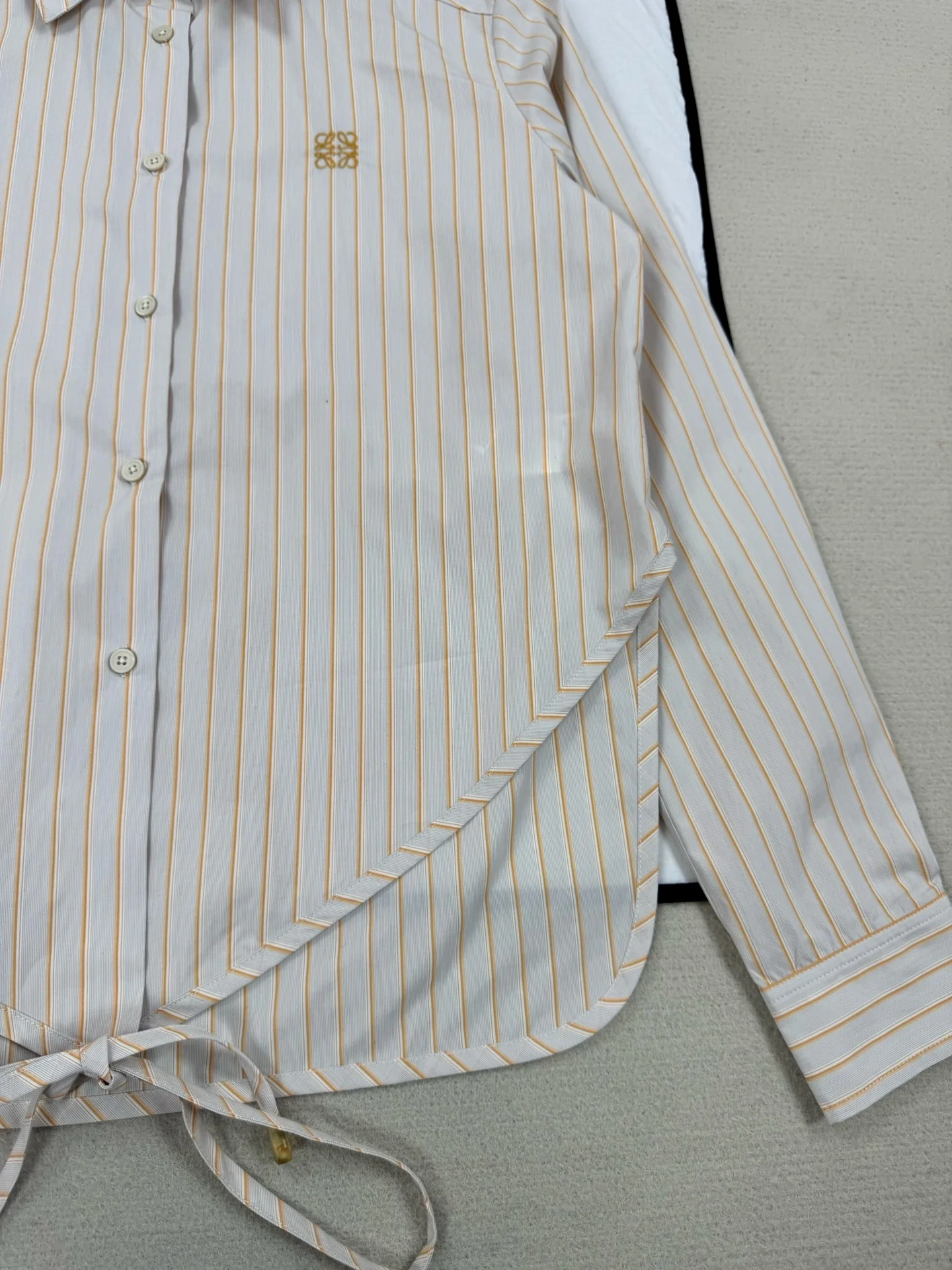 LOEWE Shirts Beige-Gold S-L B85202609060226 - Image 12