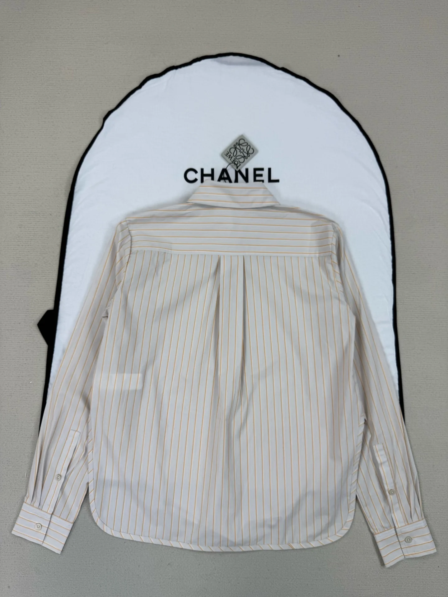 LOEWE Shirts Beige-Gold S-L B85202609060226 - Image 4
