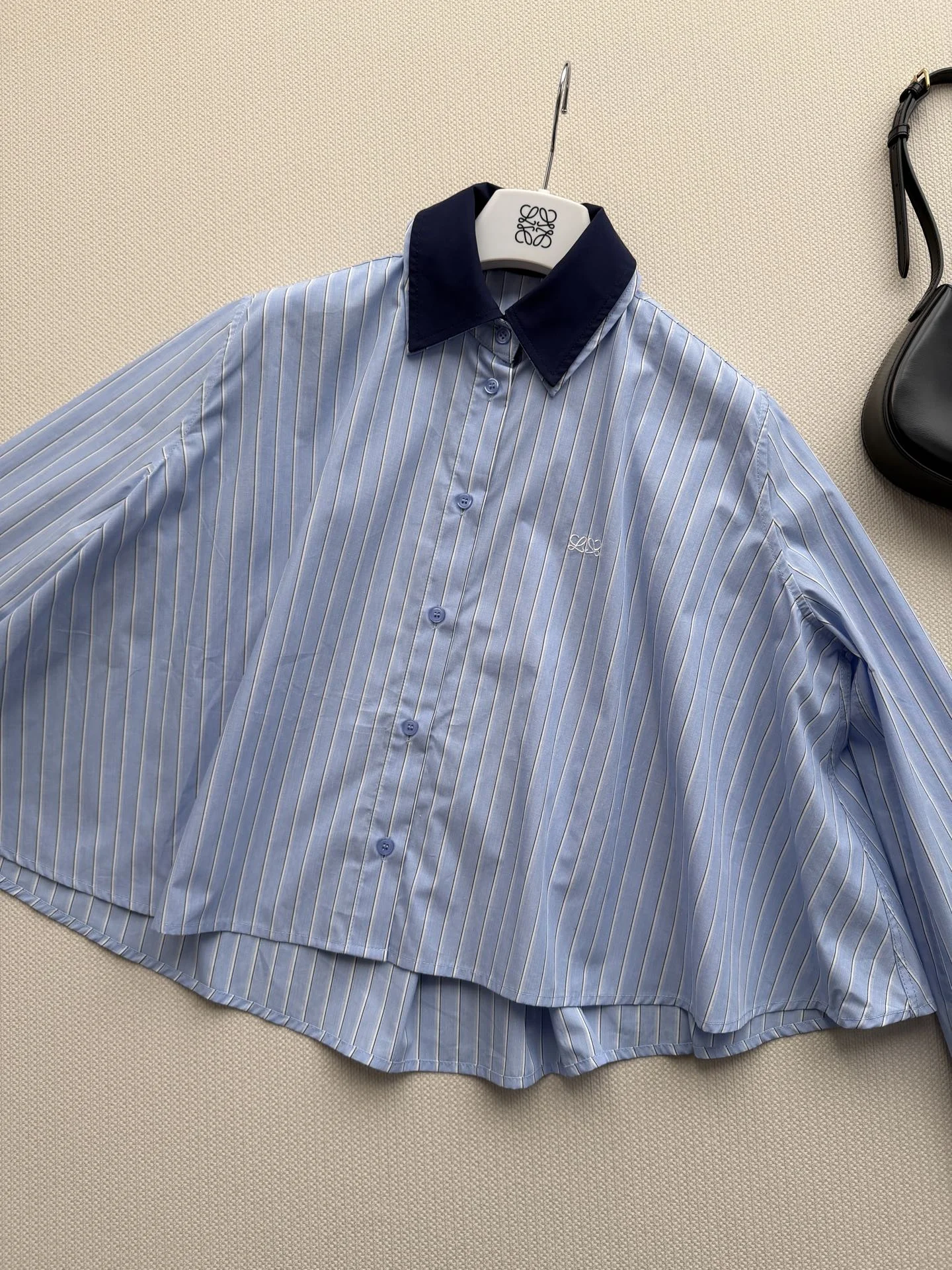 LOEWE Shirts Blue-Navy S-L C05202609061584 - Image 6