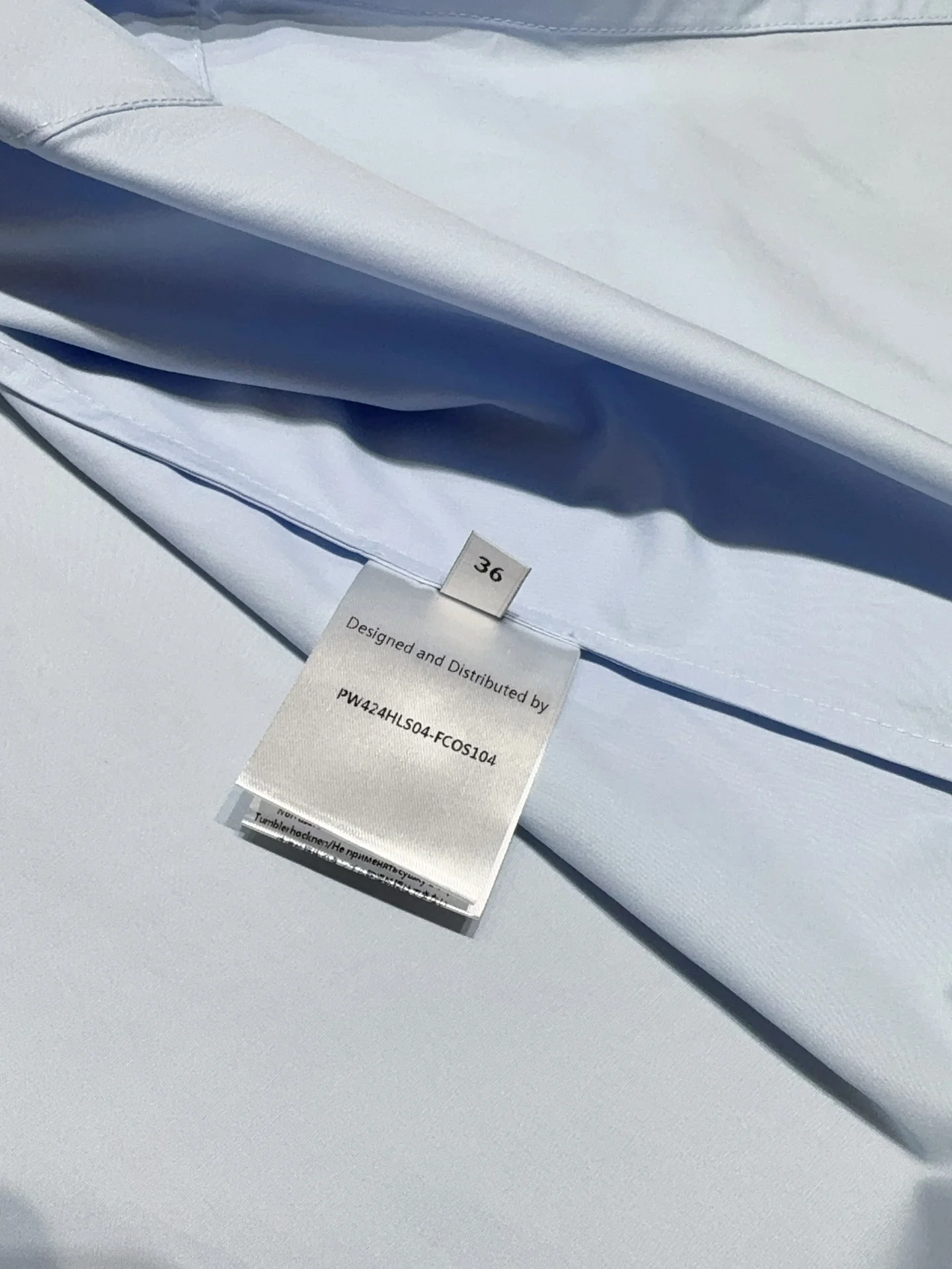 LOEWE Shirts Blue S-L B30202609062986 - Image 8