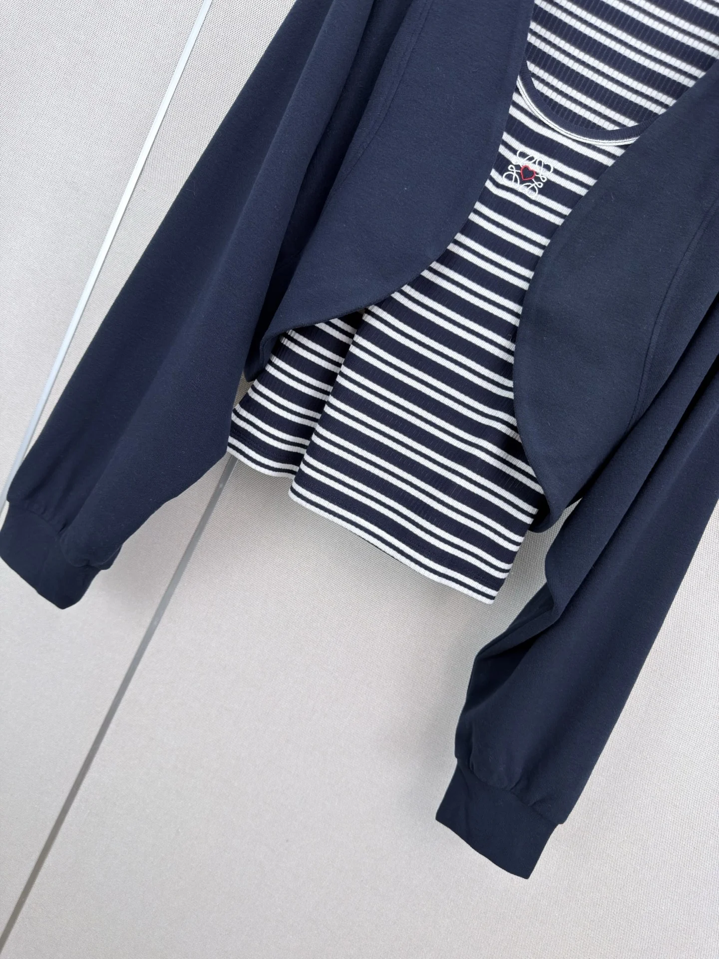 LOEWE Suits Navy-White S-L B75202609061142 - Image 4