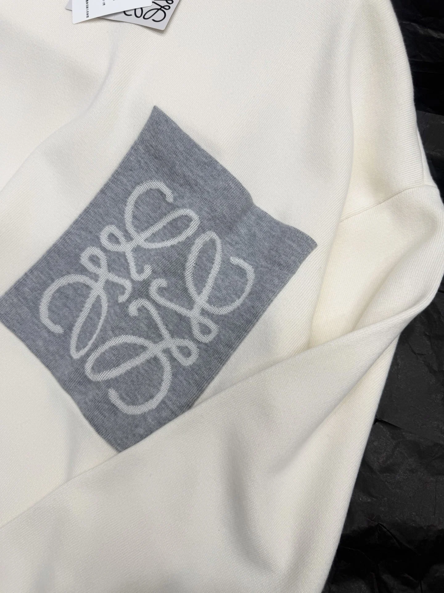 LOEWE Sweaters Cream-Gray S-L C85202609061005 - Image 6