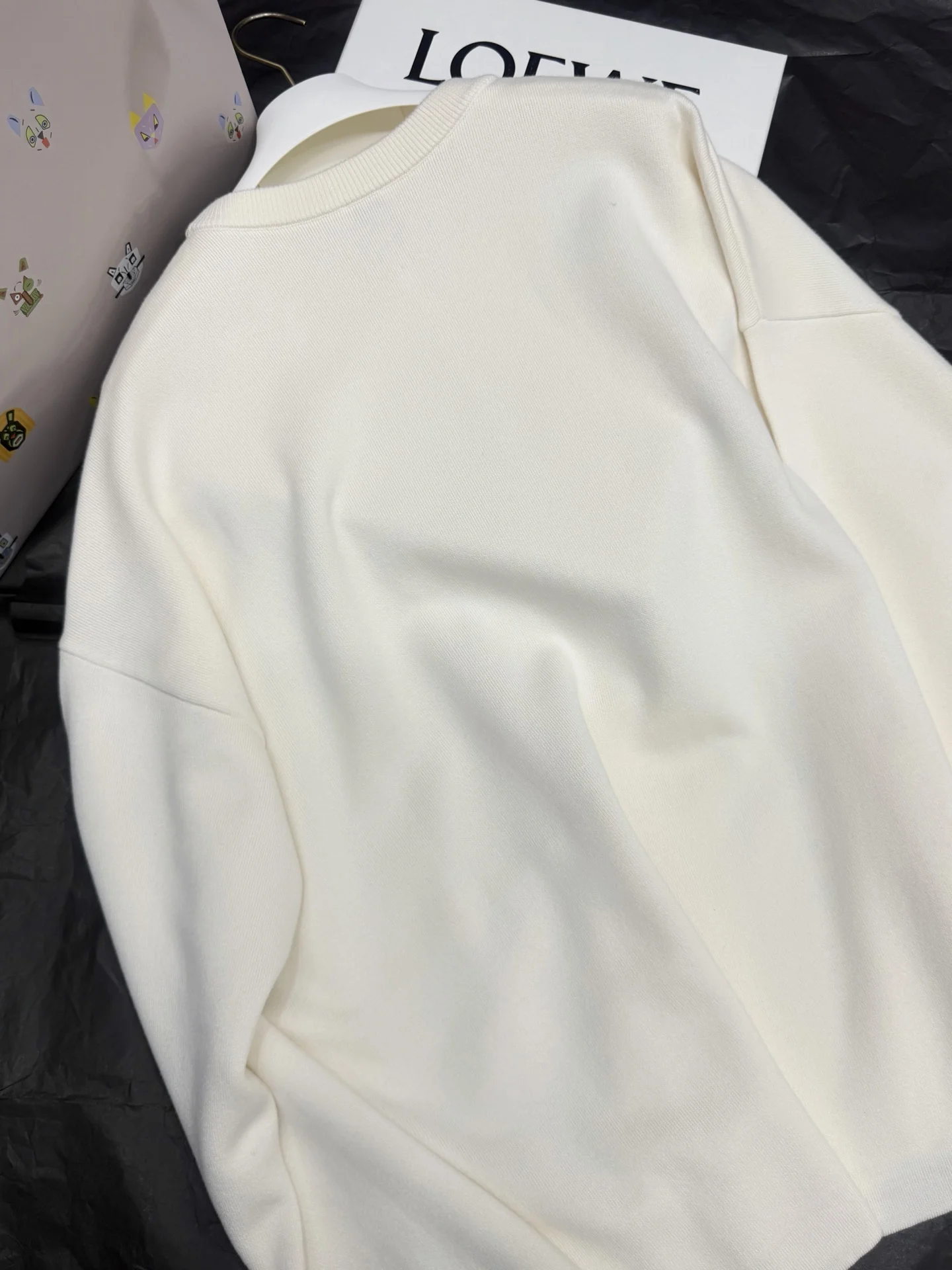 LOEWE Sweaters Cream-Gray S-L C85202609061005 - Image 9