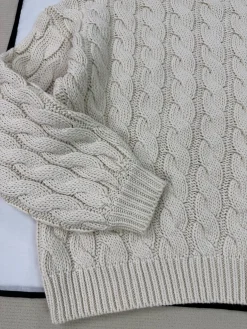 Alternative view of LOEWE Sweaters Cream S-L C45202609060220