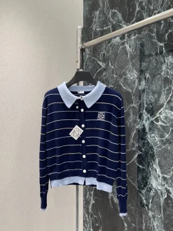 Alternative view of LOEWE Sweaters Navy-Grey-Light Blue S-L B20202609061649