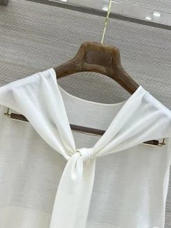 Alternative view of LOEWE Sweaters Yarn White-Silver S-M-L A85202609062037