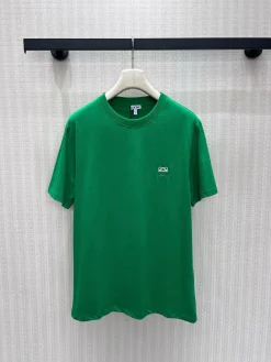 LOEWE T-shirts Green S-L A60202609063218