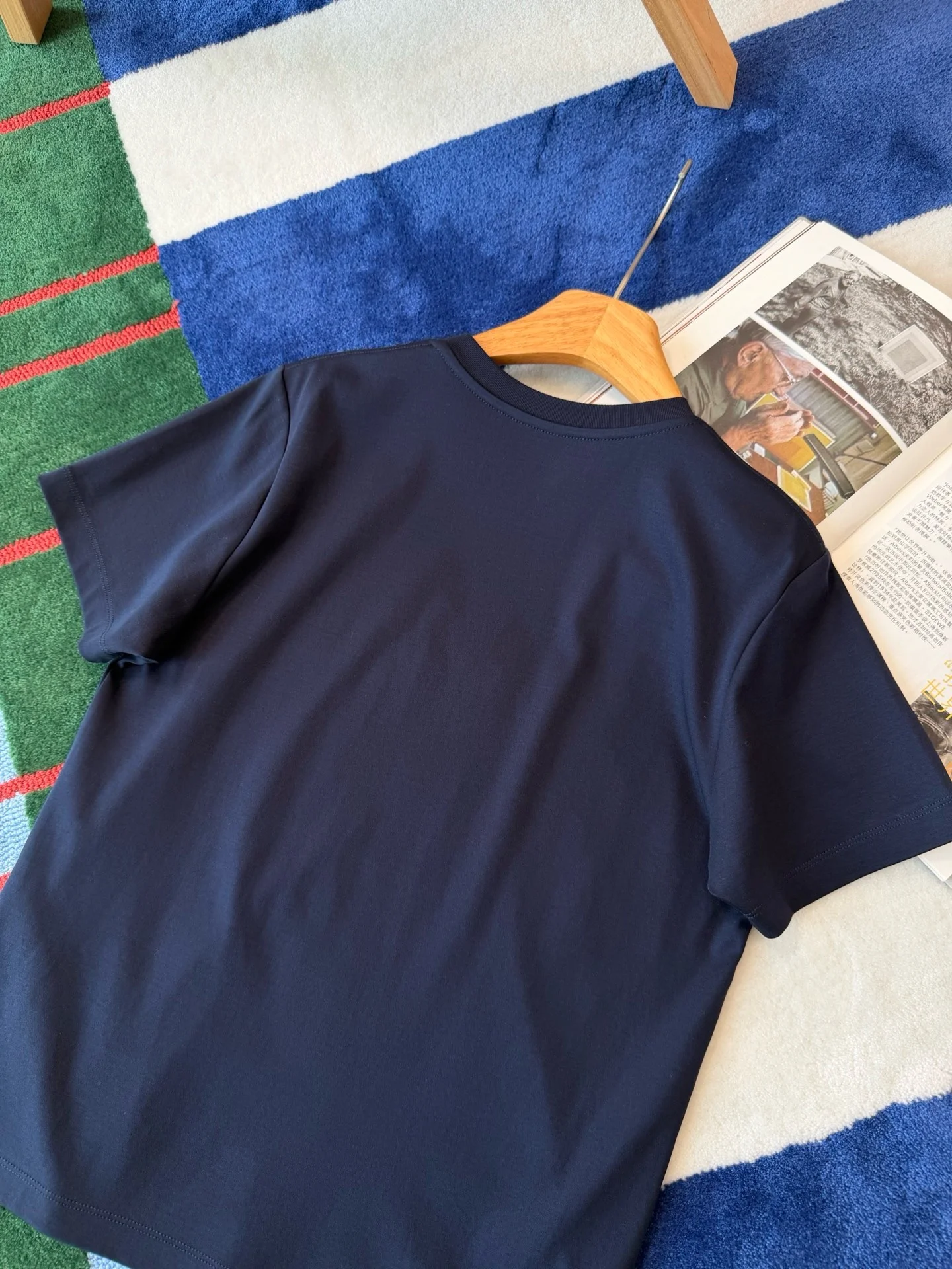 LOEWE T-shirts Navy-Red-White S-L A95202609062783 - Image 9