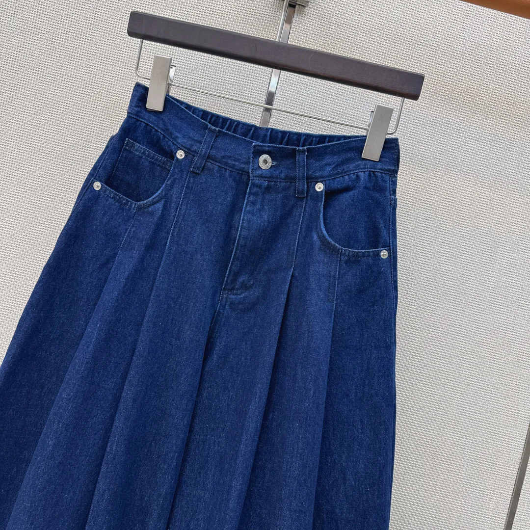 LOEWE Trousers Blue S-L B65202609063382 - Image 3