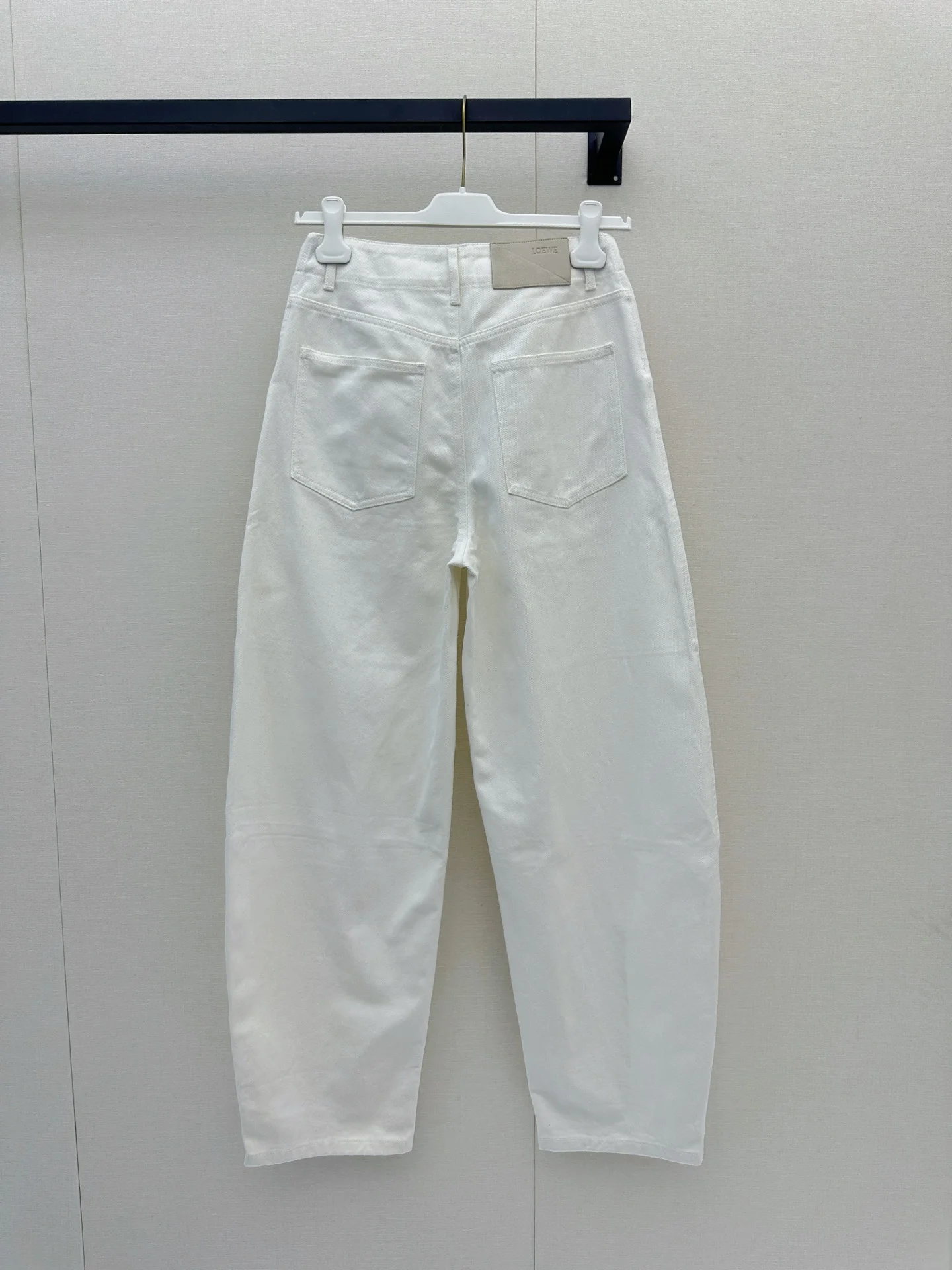 LOEWE Trousers Cotton White S-M-L B95202609063257 - Image 7