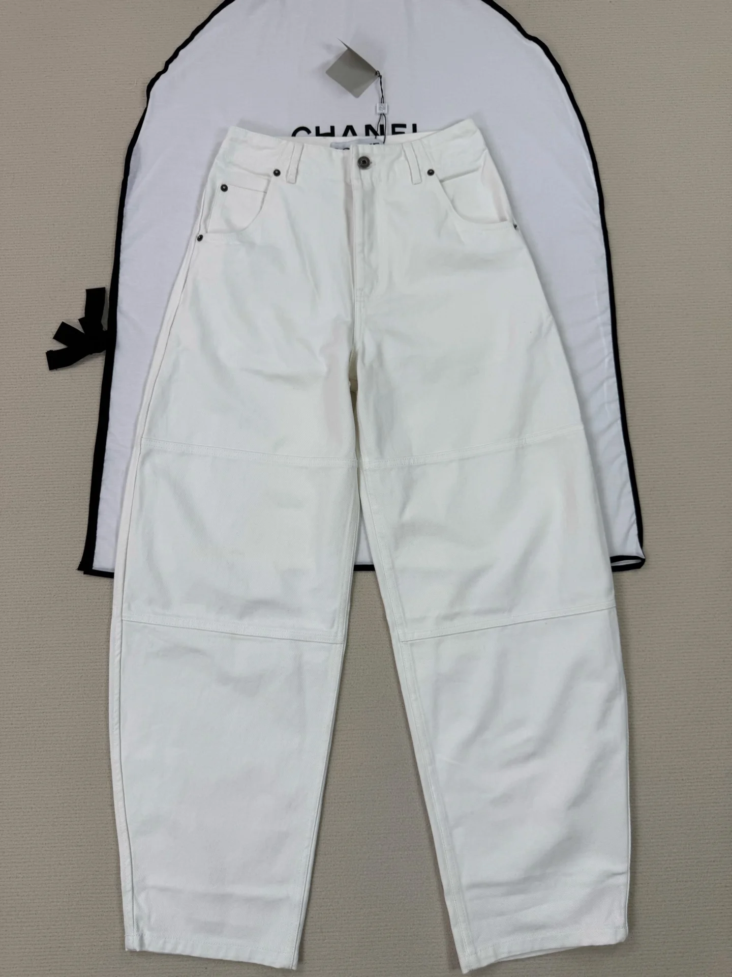 LOEWE Trousers White S-L C05202609063138