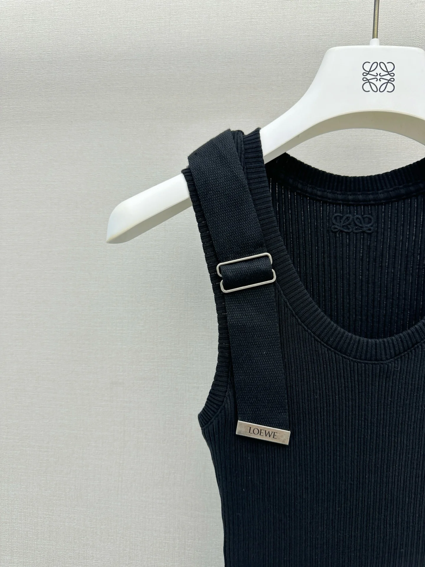 LOEWE Vests Cotton Elastane Black S_M_L B05202609061323 - Image 5