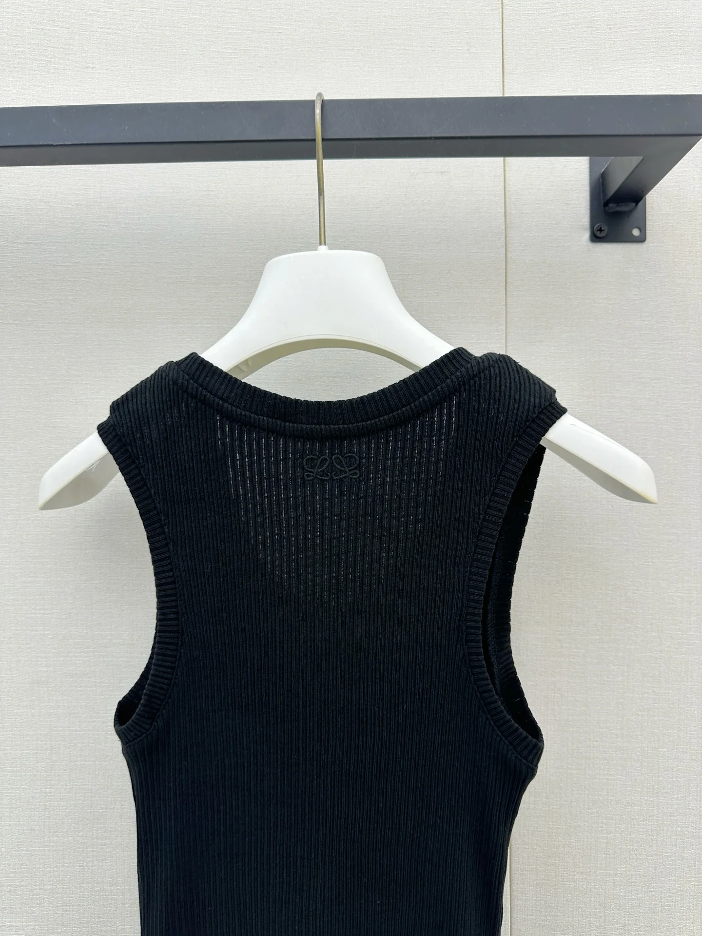 LOEWE Vests Cotton Elastane Black S_M_L B05202609061323 - Image 8