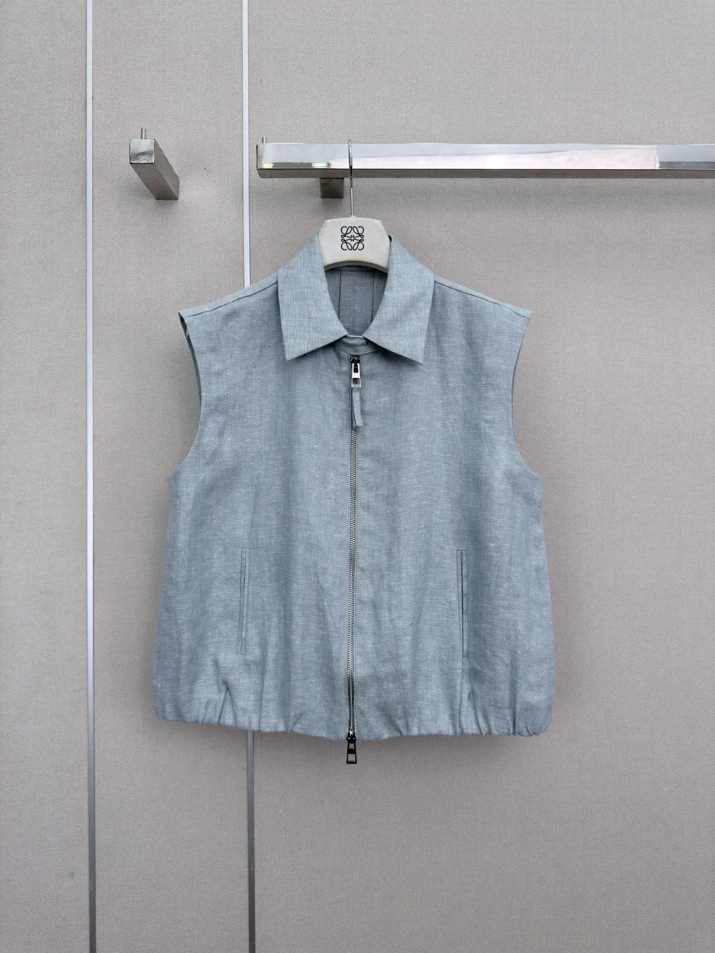 LOEWE Vests Grey S-L D25202609062693 - Image 2