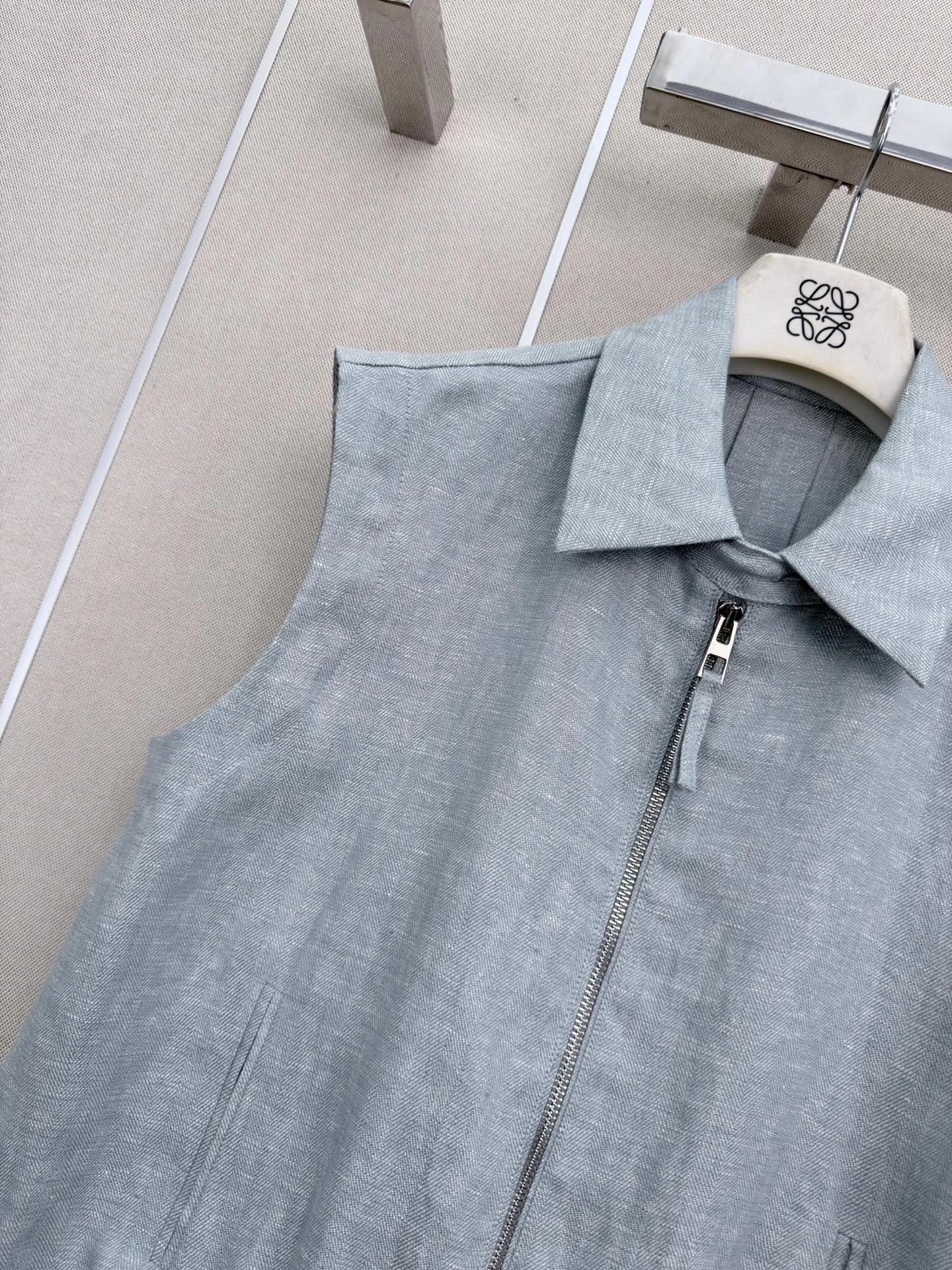 LOEWE Vests Grey S-L D25202609062693 - Image 4
