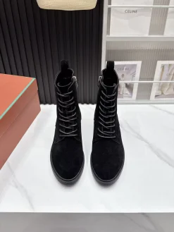 LORO PIANA Boots Calf Leather Black EU35-41 C80202609110665