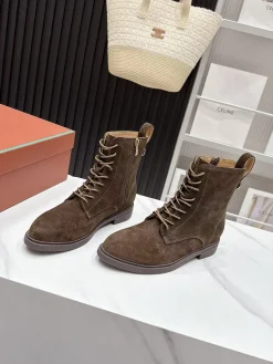 Alternative view of LORO PIANA Boots Calf Leather Brown EU35-41 C80202609110666