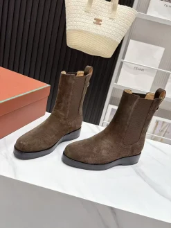 Alternative view of LORO PIANA Boots Calf Leather Brown EU35-41 C90202609110669