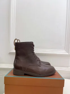 Alternative view of LORO PIANA Boots Calfskin Leather Brown EU35-39 C60202609110207