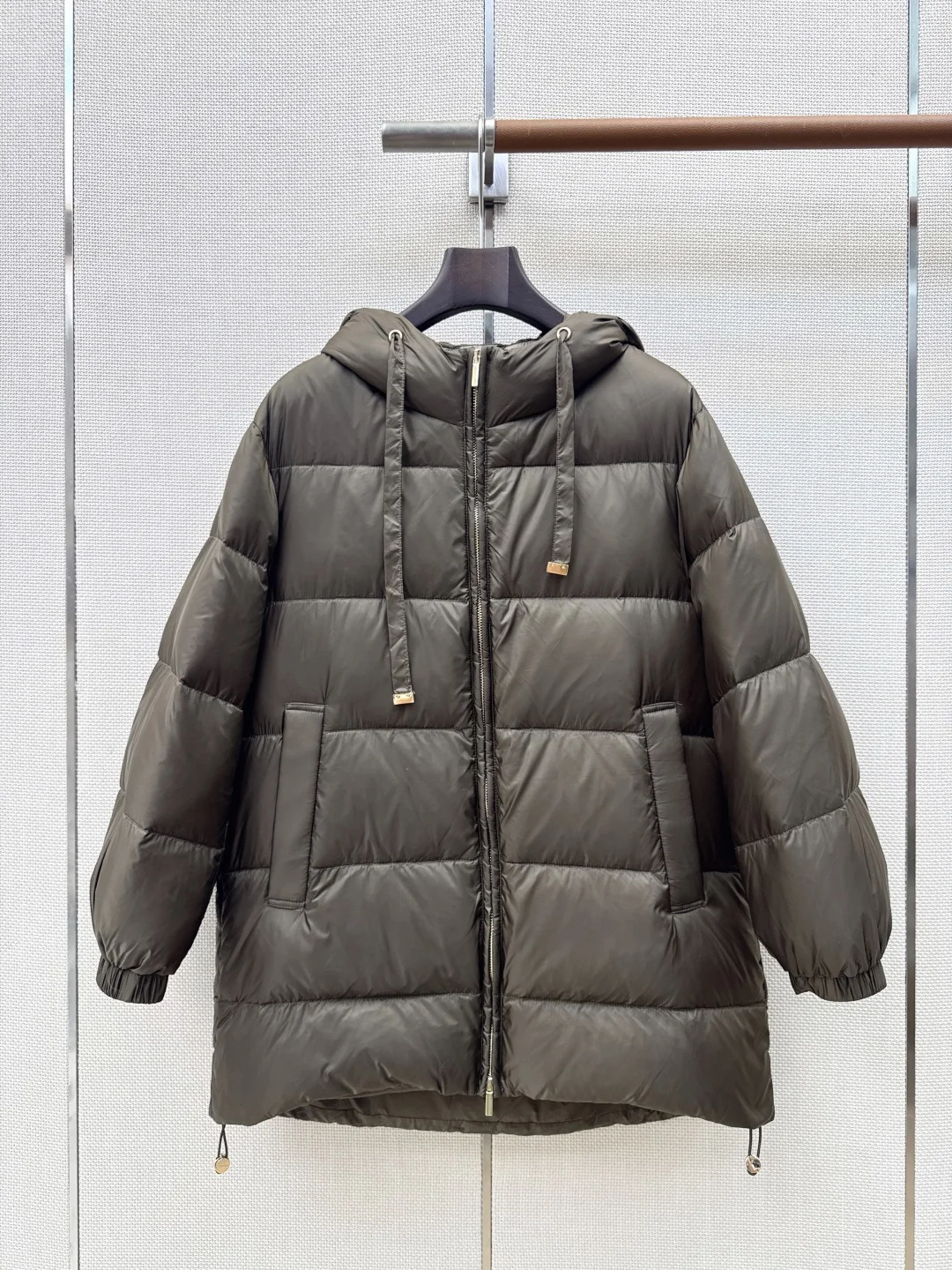 LORO PIANA Coats Goose Down Nylon Brown 38-44 E95202609060537