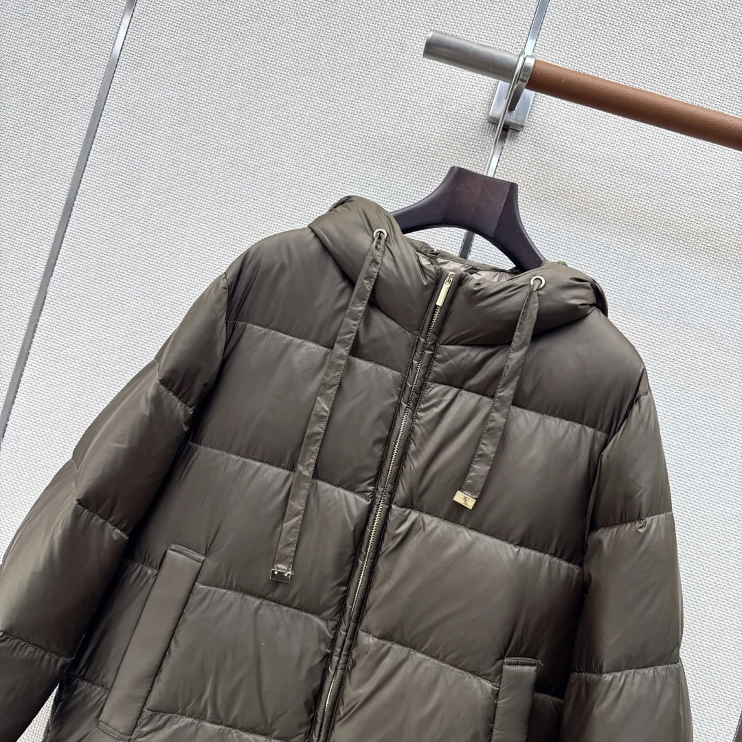 LORO PIANA Coats Goose Down Nylon Brown 38-44 E95202609060537 - Image 3