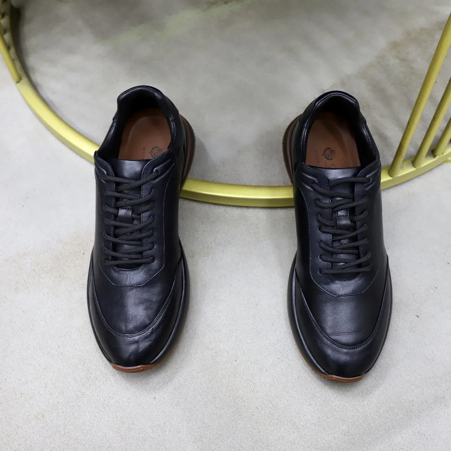 LORO PIANA Flats Black-Brown C10202609112014 - Image 2