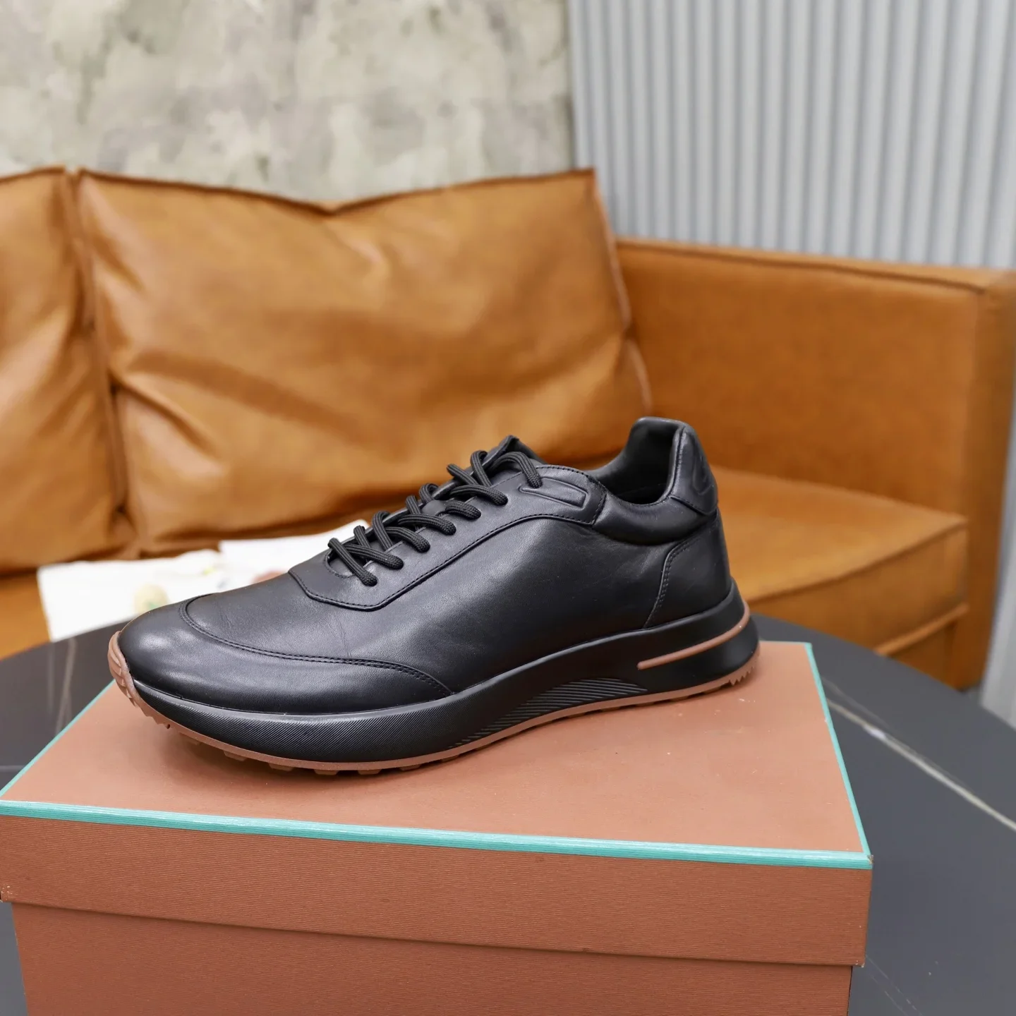LORO PIANA Flats Black-Brown C10202609112014 - Image 3