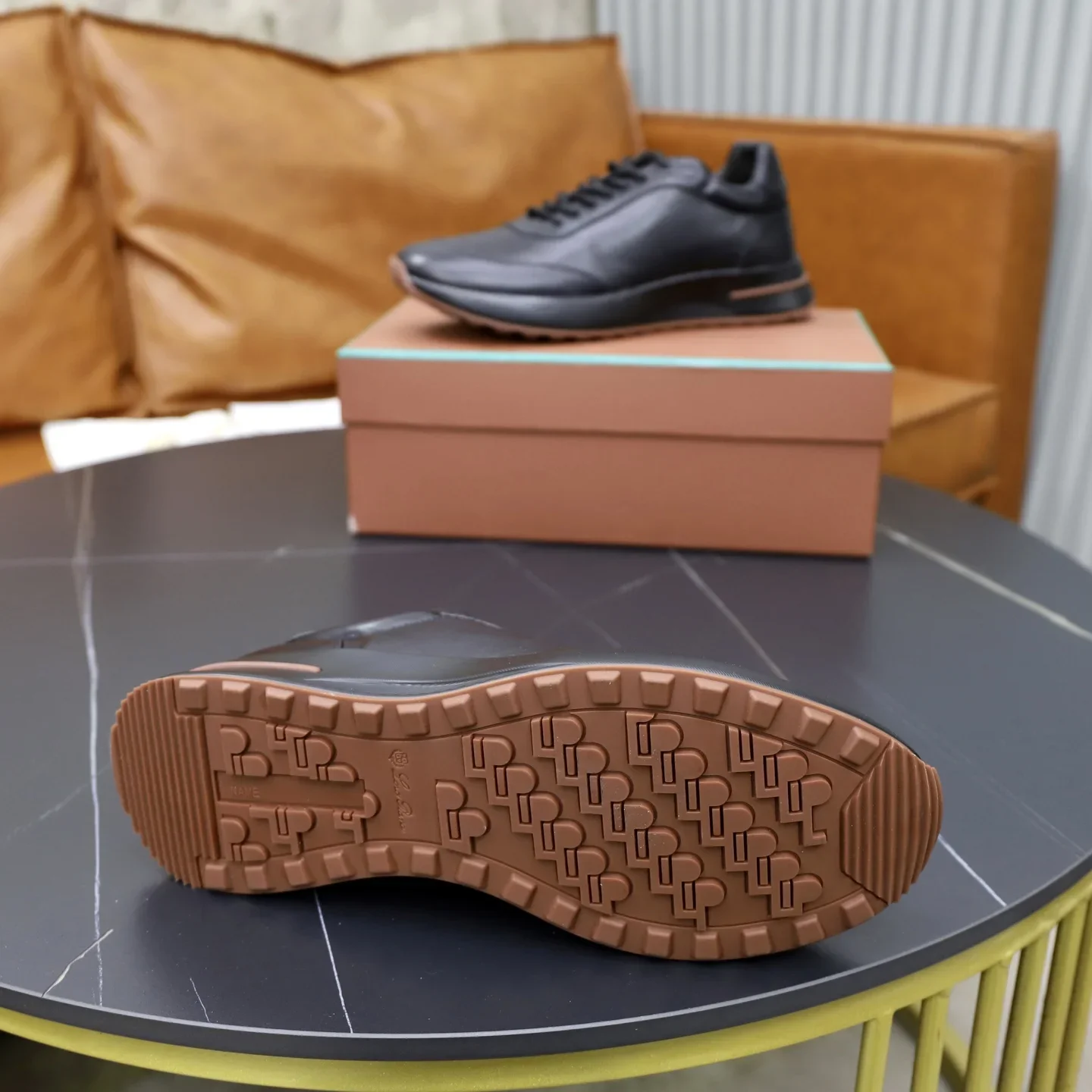 LORO PIANA Flats Black-Brown C10202609112014 - Image 8