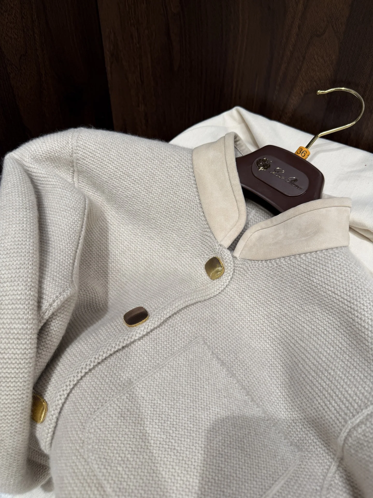 LORO PIANA Jackets Beige-Gold S-L G90202609063076 - Image 3