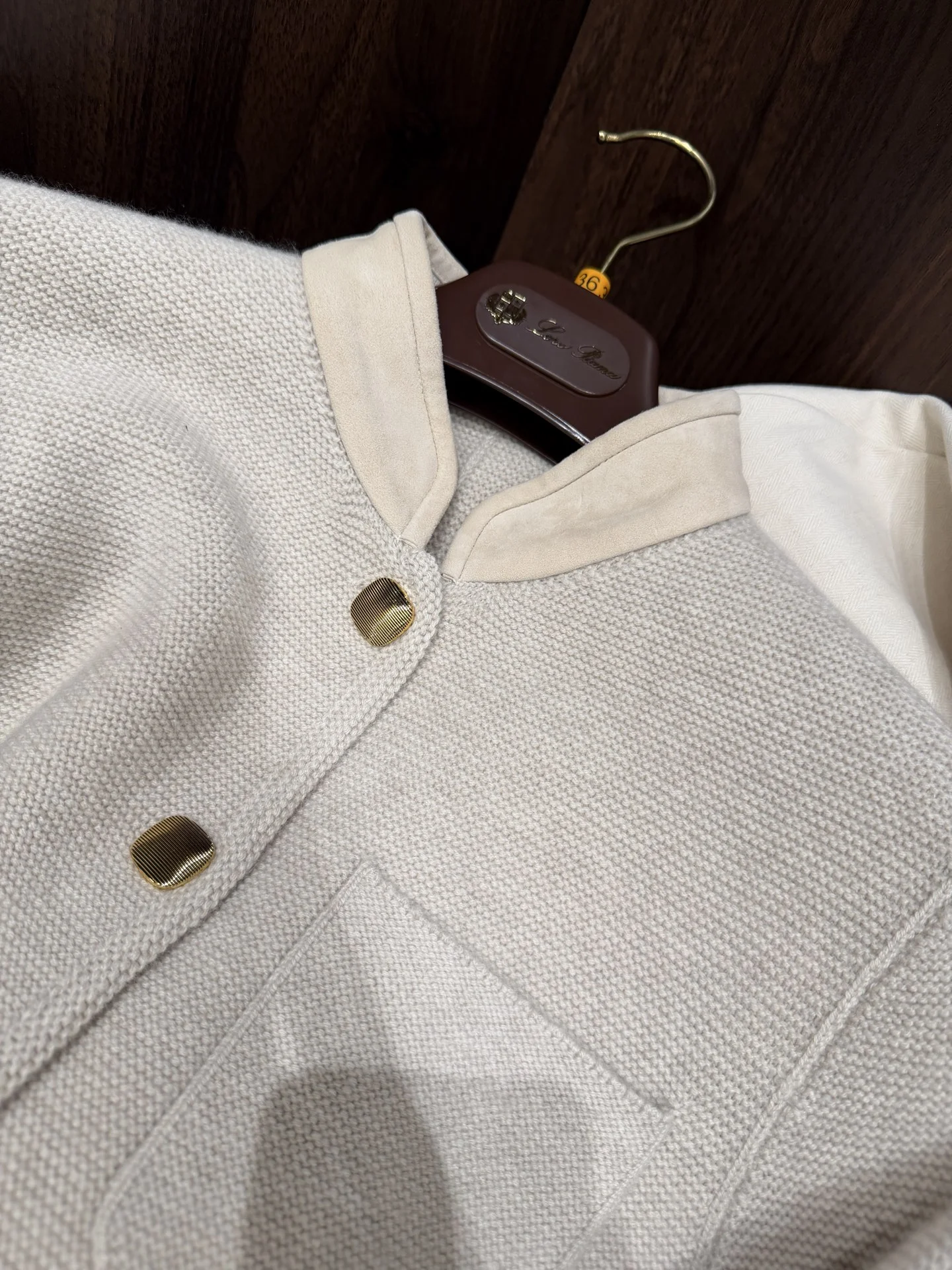 LORO PIANA Jackets Beige-Gold S-L G90202609063076 - Image 4