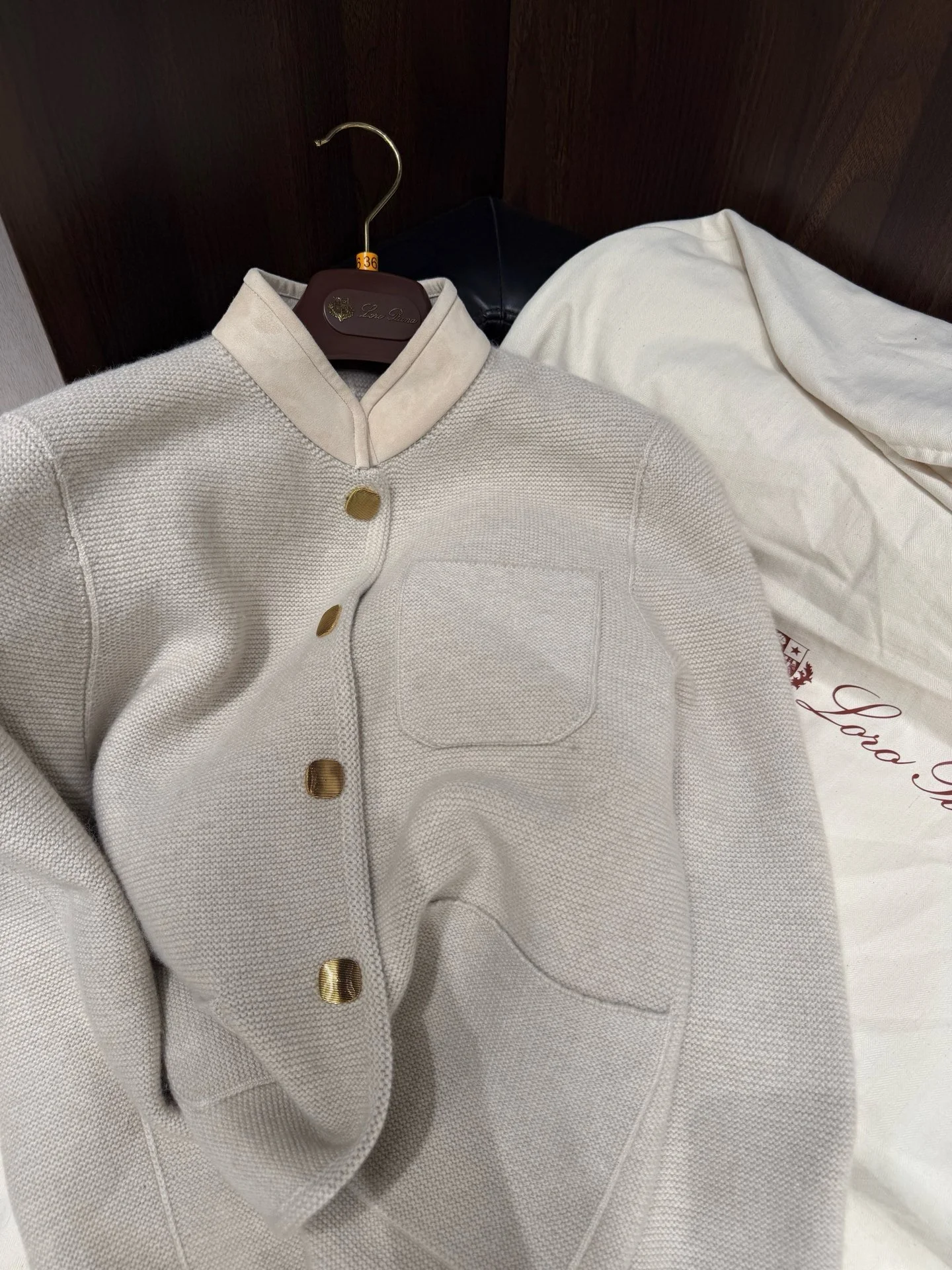 LORO PIANA Jackets Beige-Gold S-L G90202609063076 - Image 8