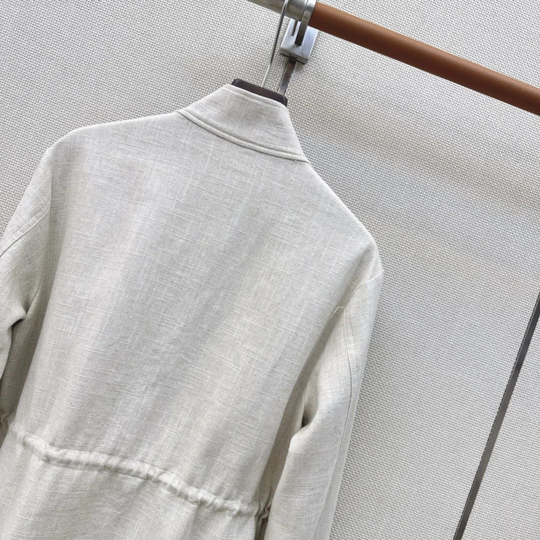 LORO PIANA Jackets Beige S-L C45202609060552 - Image 2