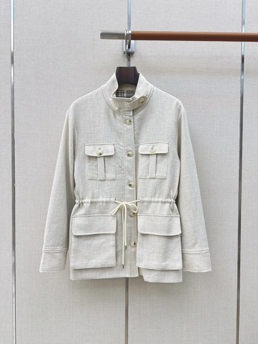 LORO PIANA Jackets Beige S-L C45202609060552 - Image 3
