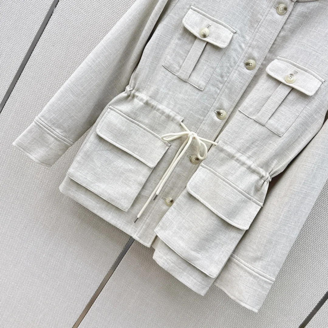LORO PIANA Jackets Beige S-L C45202609060552 - Image 6