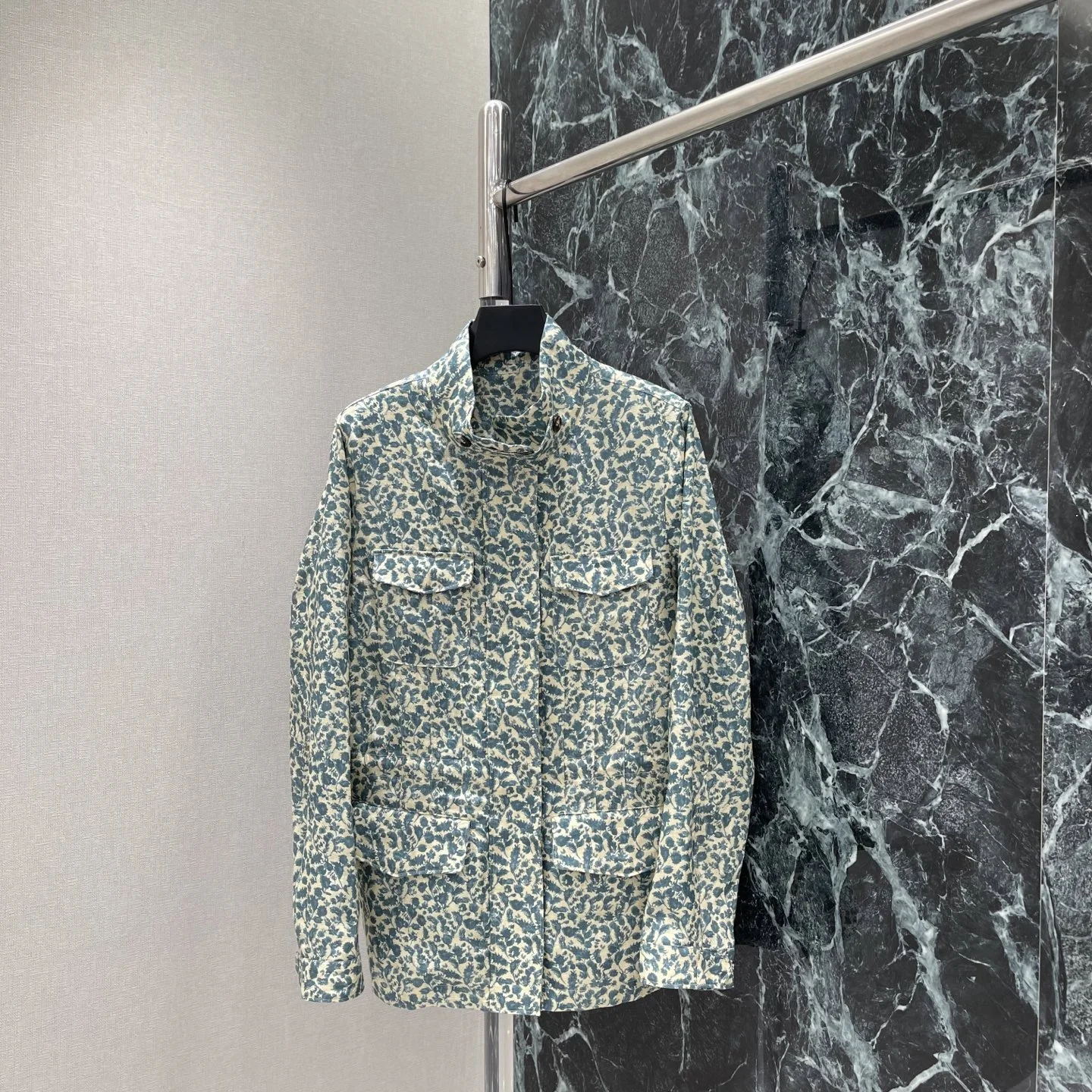 LORO PIANA Jackets Linen Beige-Blue S-L E20202609061638 - Image 2