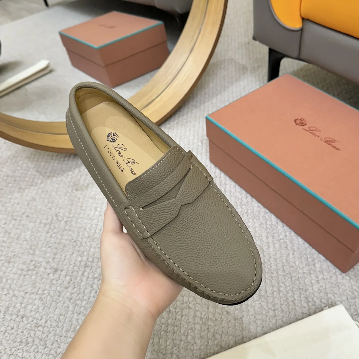 LORO PIANA Loafers Taupe B00202609110139 - Image 5