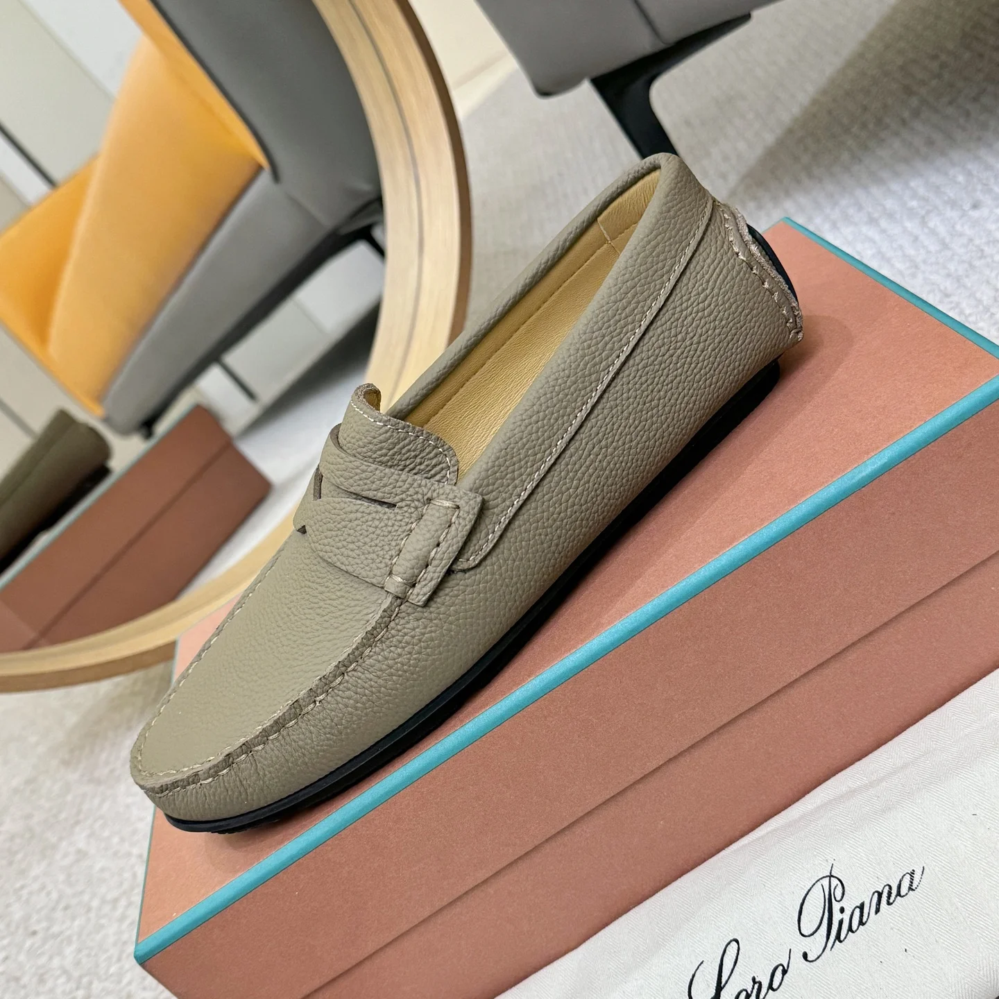 LORO PIANA Loafers Taupe B00202609110139 - Image 6
