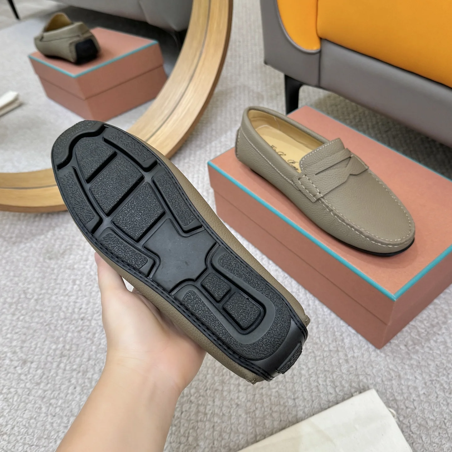 LORO PIANA Loafers Taupe B00202609110139 - Image 7